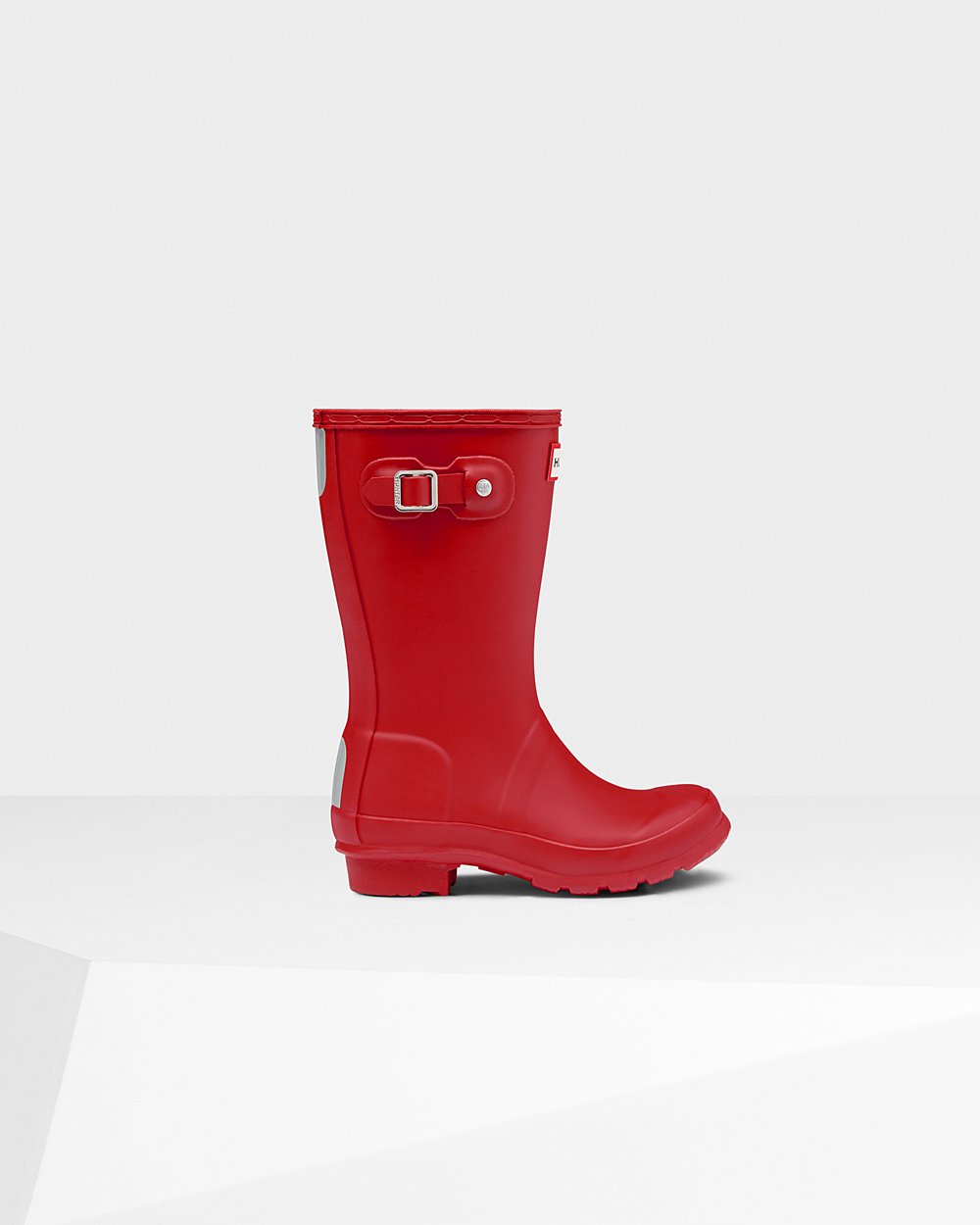 Kids Rain Boots - Hunter Original Big (26URHKBFQ) - Red